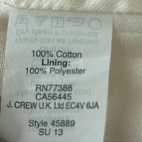 J.Crew Schoolboy Blazer Women’s 12 Red White Stripe Cotton Lined Jacket - Picture 13 of 13